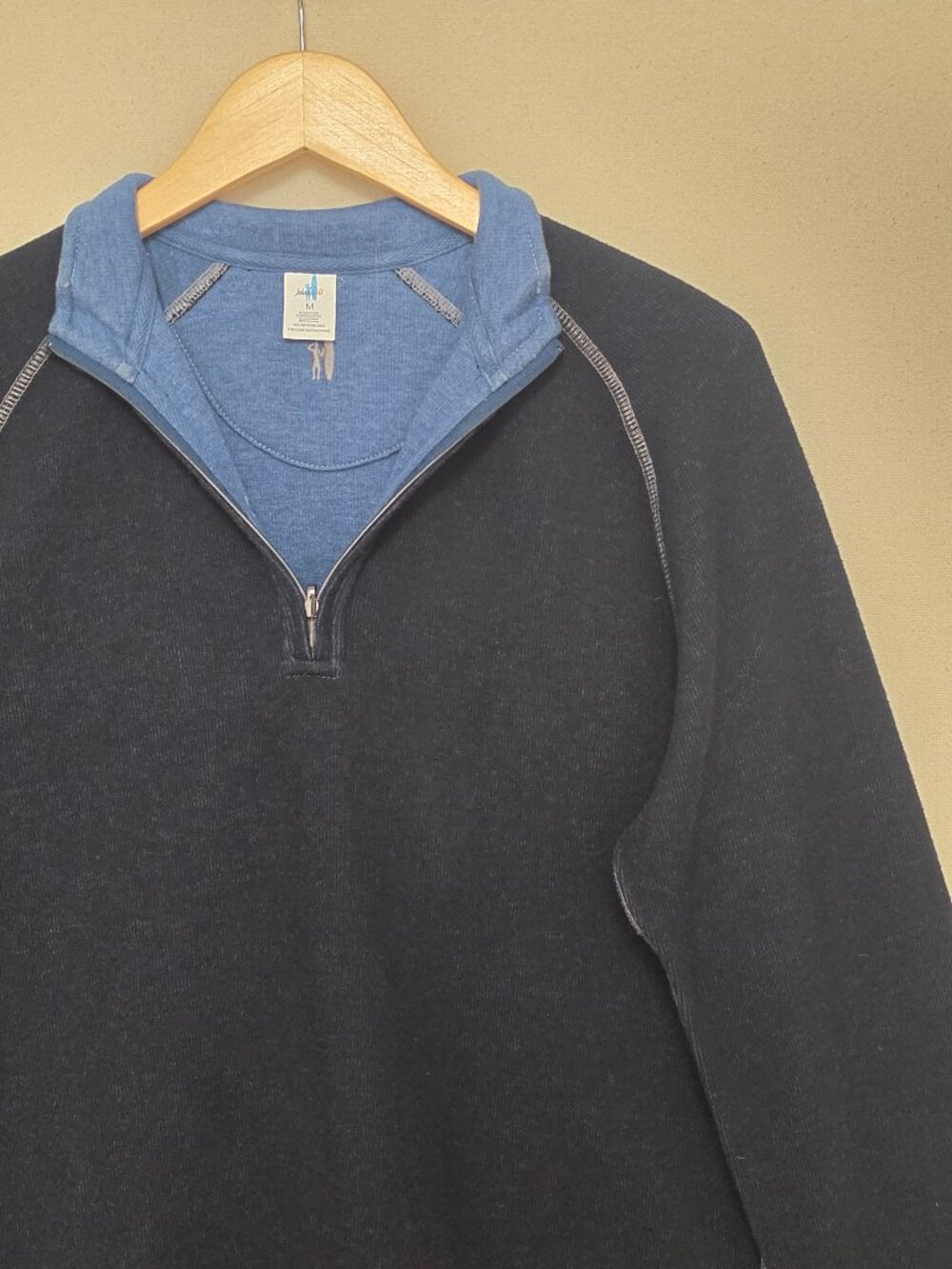 Johnnie-O Turner Reversible Quarter Zip M